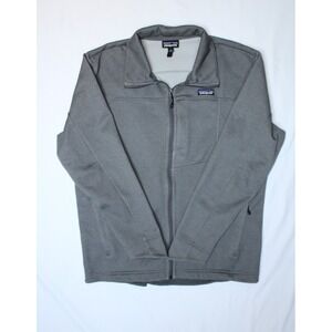 Patagonia Ukiah Jacket Full-Zip Mens XL Gray Charcoal Worn Wear Hiking 26030